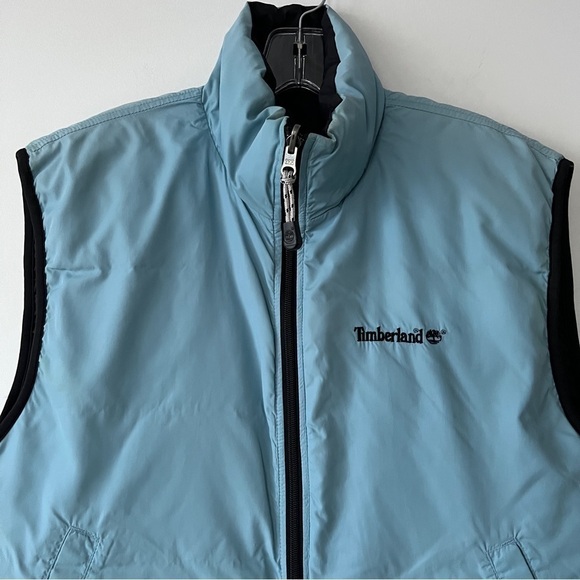 Timberland Weathergear Duck Down Reservable Puffer Vest - Picture 4 of 15